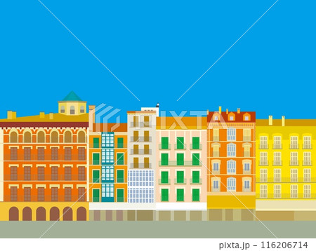 パンプローナ　pamplona　カスティージョ広場　plaza del castillo　スペイン 116206714