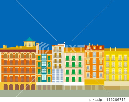 パンプローナ pamplona カスティージョ広場 plaza del castillo スペイン パンプローナ pamplona カスティージョ広場 plaza del castillo スペイン 116206715