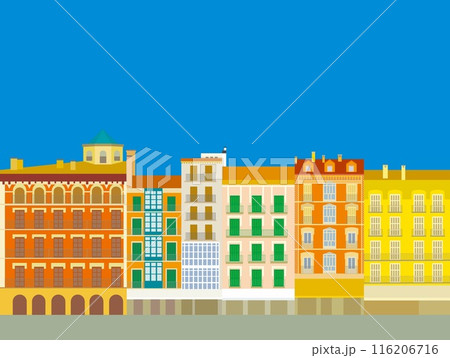 パンプローナ　pamplona　カスティージョ広場　plaza del castillo　スペイン 116206716