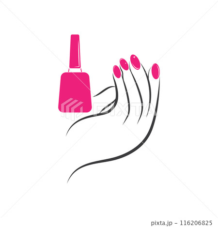 Beauty Salon cosmetic manicure icon 116206825