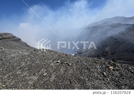 中岳火口、阿蘇、熊本 中岳火口、阿蘇、熊本 116207828