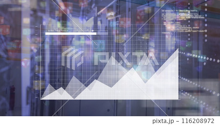 Image of data processing over computer servers 116208972