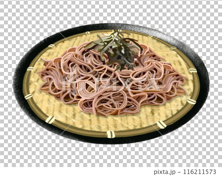 Zaru soba (with colander and plate) 116211573