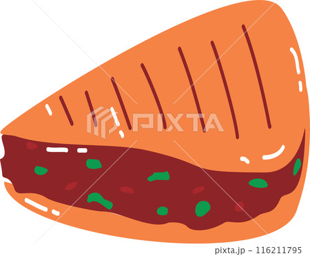 Mexican Food Set quesadilla 116211795