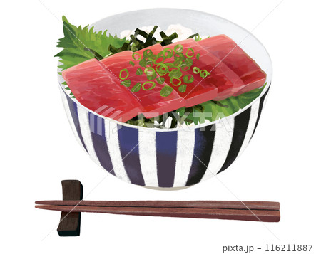 鉄火丼（箸付き） 116211887