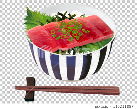 鉄火丼（箸付き） 116211887