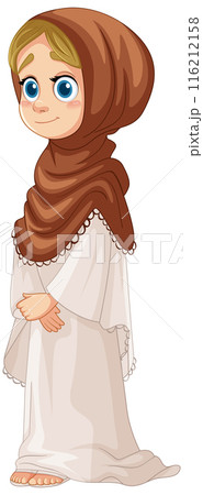Young Muslim Girl in Hijab Young Muslim Girl in Hijab 116212158