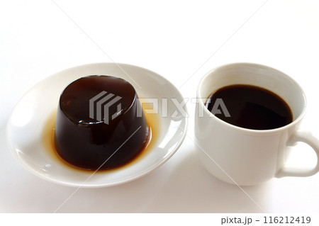 コーヒーゼリーとコーヒー コーヒーゼリーとコーヒー 116212419