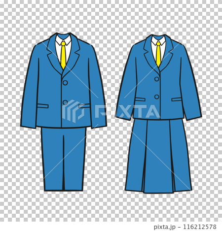 校服（西裝外套）插畫（簡單） 116212578