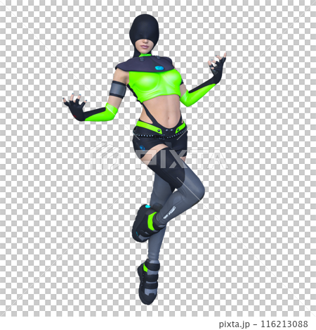 Female fighter 116213088