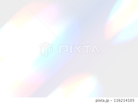 七色に輝くプリズムのイメージ背景 116214105