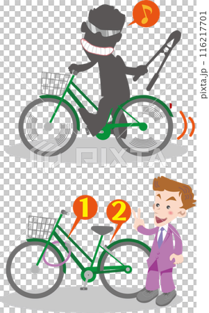 交通安全＜自転車の盗難・ボルトカッター＞ 116217701