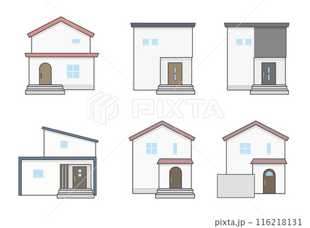 一戸建て住宅のセット 一戸建て住宅のセット 116218131