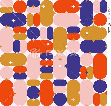 Oval Rounded Trendy Pattern Oval Rounded Trendy Pattern 116219218