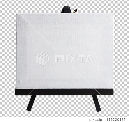Canvas and easel Canvas and easel 116220185