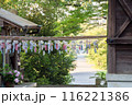 神社に飾られた風鈴 116221386