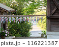 神社に飾られた風鈴 116221387