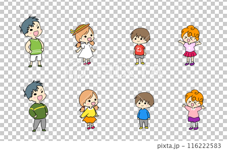 兒童短袖長袖（彩色） 116222583