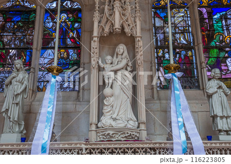 Saint-nicolas-de-port basilica, France, interiors 116223805