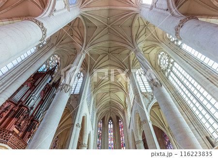 Saint-nicolas-de-port basilica, France, interiors Saint-nicolas-de-port basilica, France, interiors 116223835