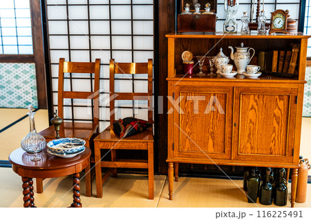 長崎出島 和蘭商館跡 一番船船頭部屋 一番船船長の部屋 【長崎市】 長崎出島 和蘭商館跡 一番船船頭部屋 一番船船長の部屋 【長崎市】 116225491