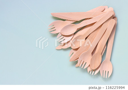 脱プラスチック製品（木製スプーン・木製ナイフ・木製フォーク） 116225994