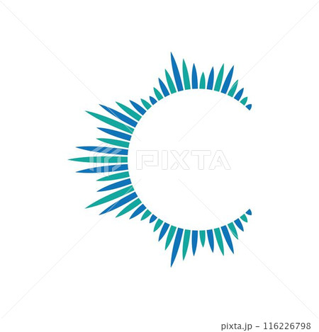 Sound wave logo images illustration 116226798