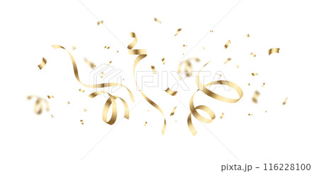golden confetti background for festival decoration vector illustration golden confetti background for festival decoration vector illustration 116228100