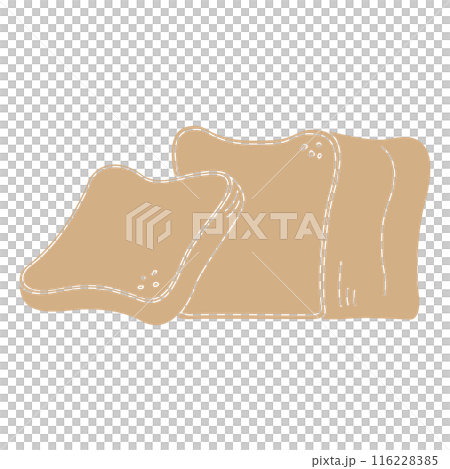 簡單的麵包剪影圖，圖標 116228385