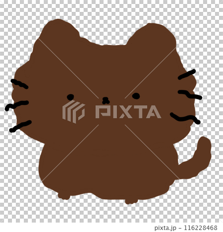 Cute Brown Cat Cartoon illustration Kitten Cartoon Cat Doodle Art Style Adorable Cat Kitty Cartoon Cute Brown Cat Cartoon illustration Kitten Cartoon Cat Doodle Art Style Adorable Cat Kitty Cartoon 116228468