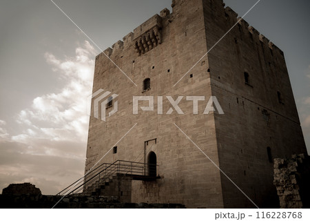 The medieval castle of Kolossi. Kolossi village, Limassol District. Cyprus 116228768