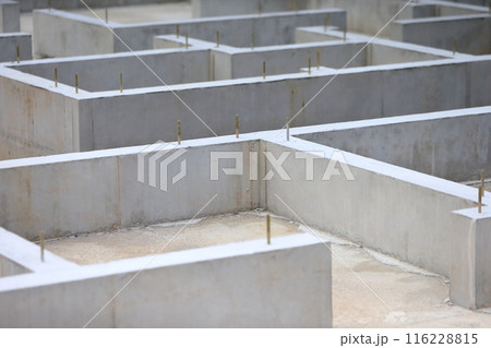 新築住宅の基礎工事 イメージ 新築住宅の基礎工事 イメージ 116228815