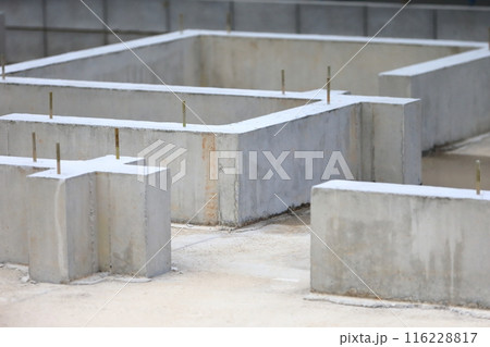 新築住宅の基礎工事 イメージ 新築住宅の基礎工事 イメージ 116228817