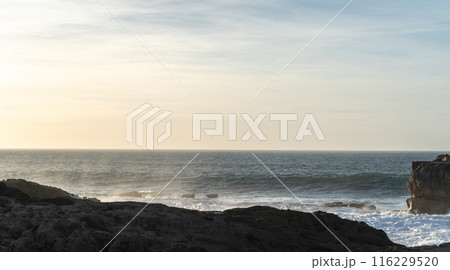 Ocean Surf, Sea Waves in Essaouira, Morocco Coast, Surf Motion with Foam and Spray Ocean Surf, Sea Waves in Essaouira, Morocco Coast, Surf Motion with Foam and Spray 116229520