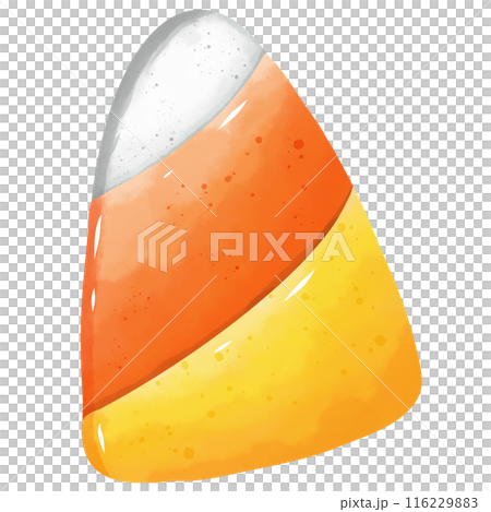 Hand drawn watercolor illustration of Halloween candy for decoration. Hand drawn watercolor illustration of Halloween candy for decoration. 116229883