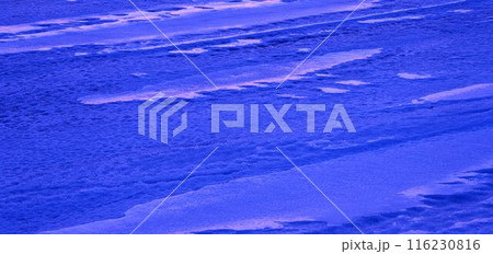 北海道常呂港海面凍結模様　　　　　　　 116230816