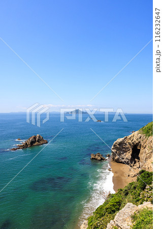 日出の石門近景 愛知県田原市 日出の石門近景 愛知県田原市 116232647