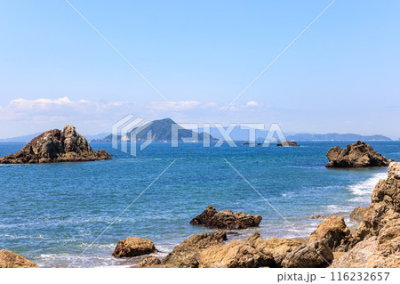 日出の石門近景 愛知県田原市 日出の石門近景 愛知県田原市 116232657