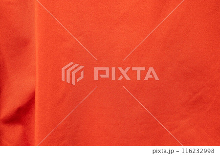 オレンジ色の生地 116232998