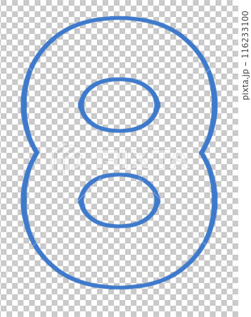第八號插畫素材 第八號插畫素材 116233100