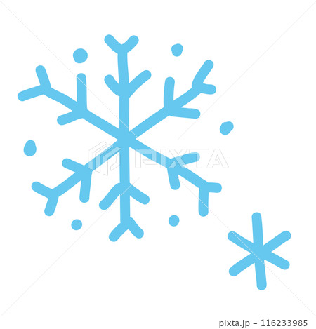 雪の結晶マーク 116233985