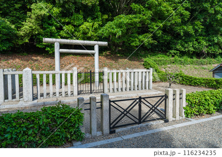 奈良県桜井市　孝霊天皇皇女　倭迹迹日百襲姫命大市墓 116234235