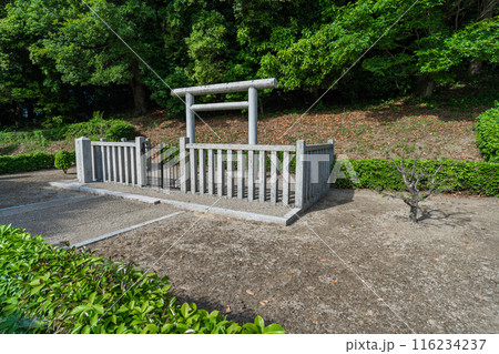 奈良県桜井市　孝霊天皇皇女　倭迹迹日百襲姫命大市墓 116234237