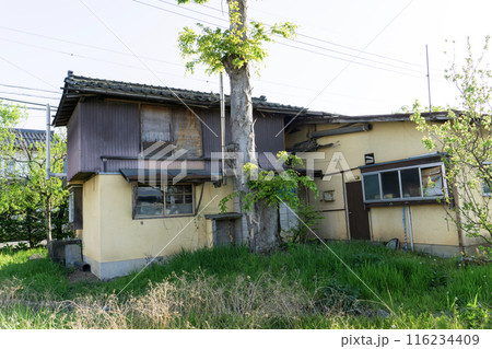 古い老朽化した中古住宅 116234409