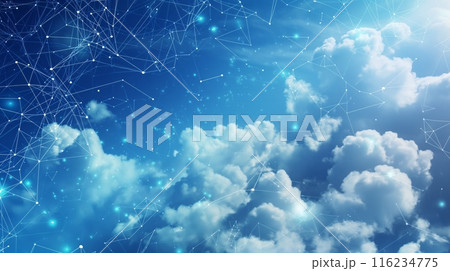 Abstract Technology Sky Abstract Technology Sky 116234775