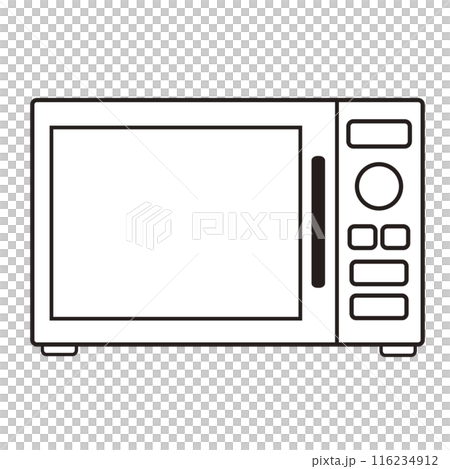 電子レンジのアイコン 116234912