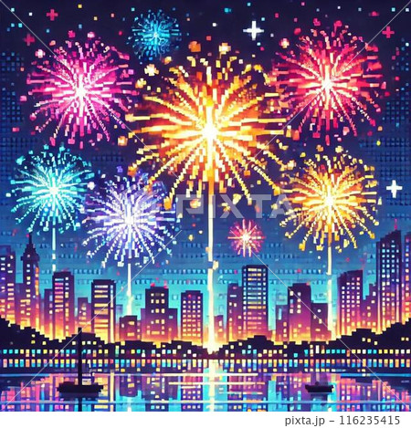 花火の背景 116235415