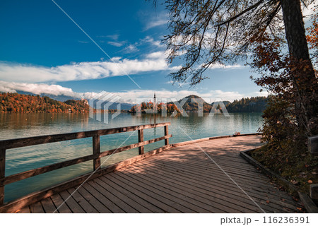 Lake Bled, Slovenia 116236391