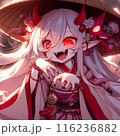 日本の妖怪の女の子 116236882