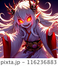 日本の妖怪の女の子 116236883